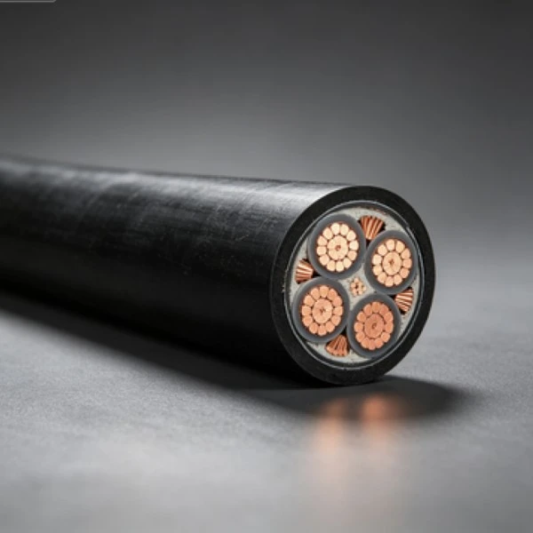 Kobber PVC lavspent strømkabel