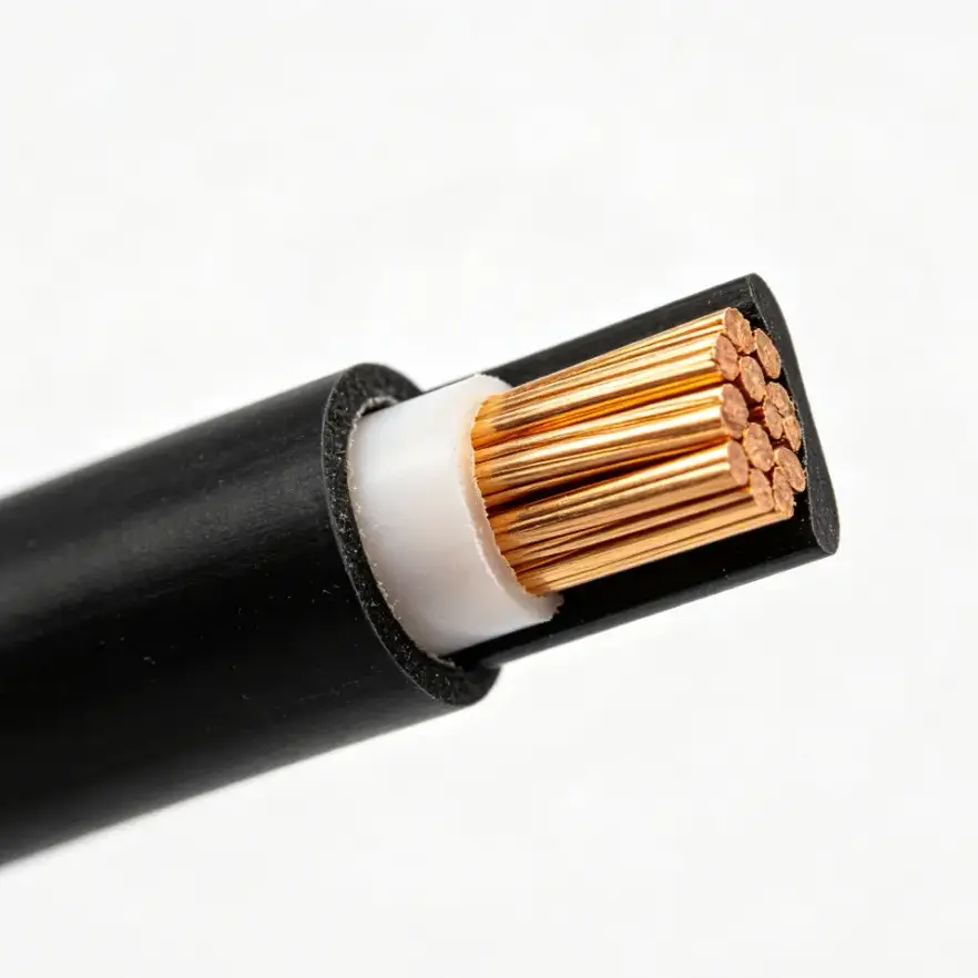 PVC-isolert flat kobbertråd
